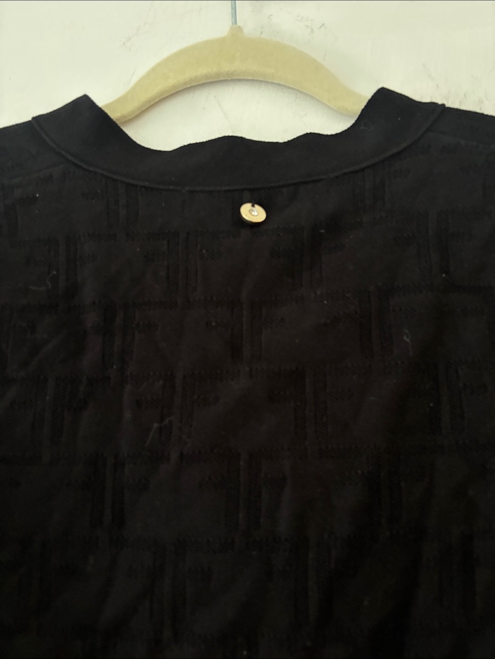 Studio F black crop top sweater - Picture 5 of 10